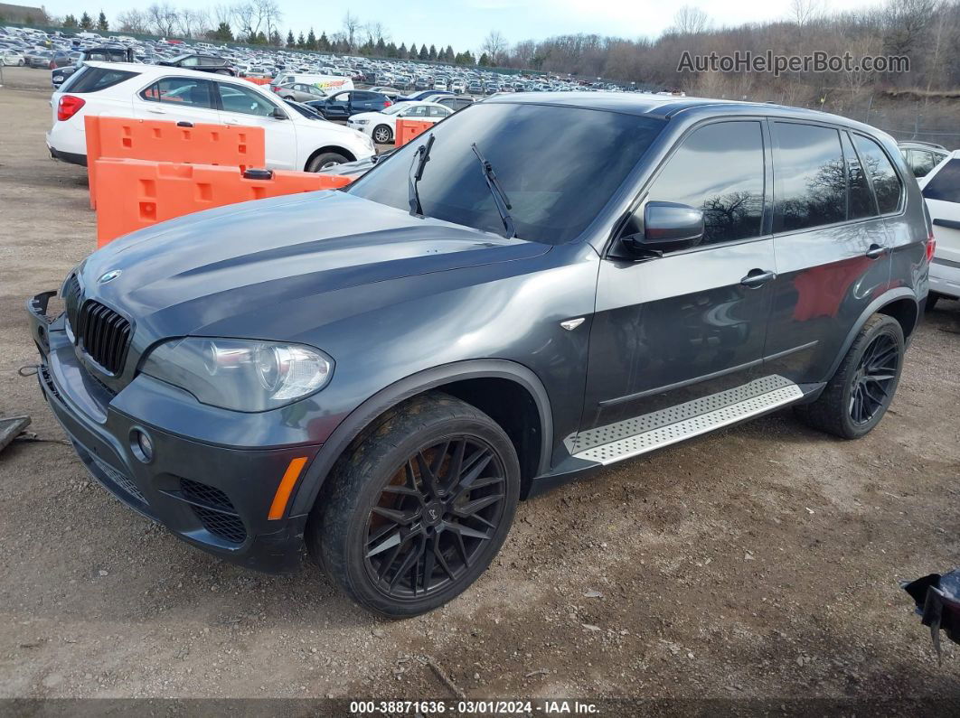 2011 Bmw X5 Xdrive50i Black vin: 5UXZV8C59BL420791