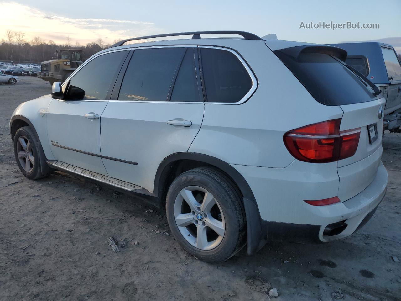 2012 Bmw X5 Xdrive50i White vin: 5UXZV8C59CL423854