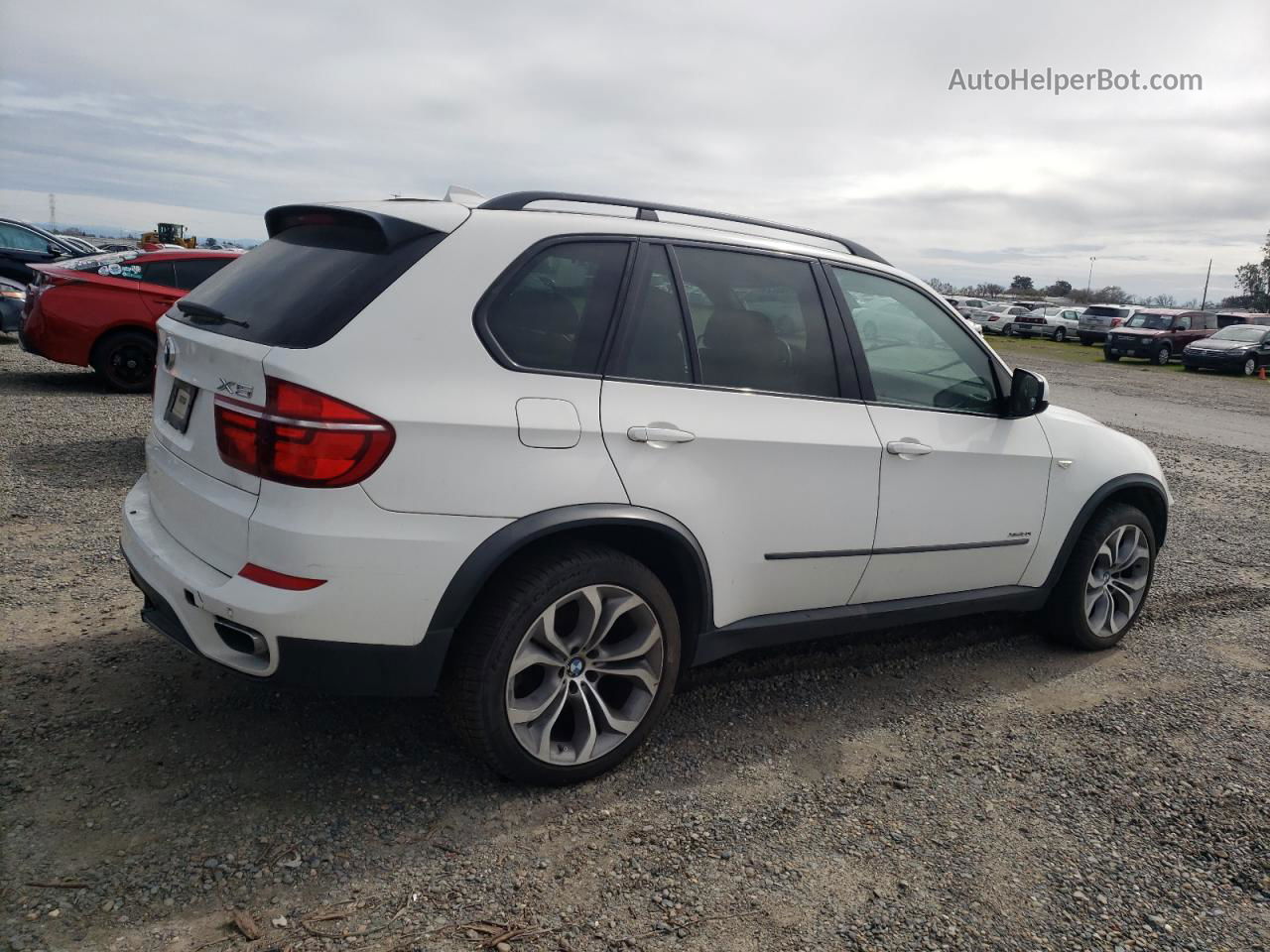 2012 Bmw X5 Xdrive50i Белый vin: 5UXZV8C59CL425264