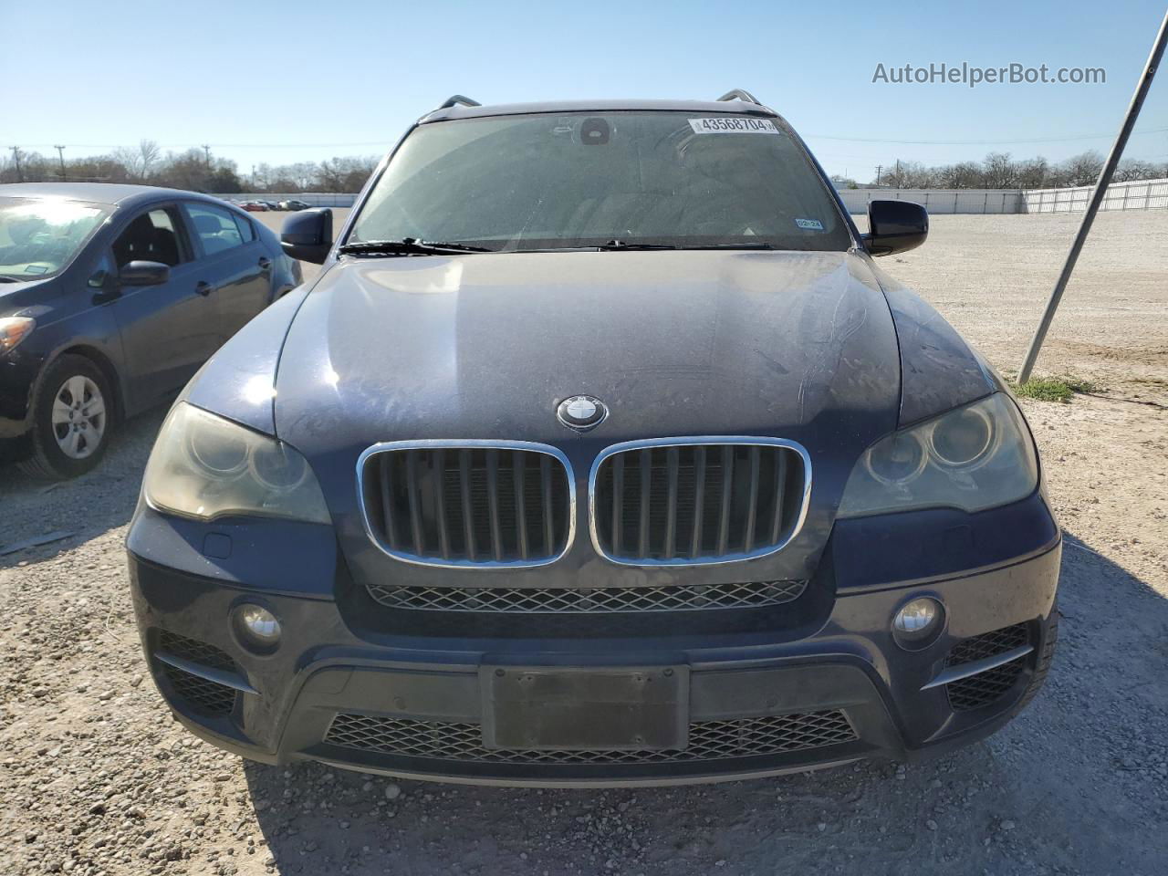 2012 Bmw X5 Xdrive50i Blue vin: 5UXZV8C5XCL423037