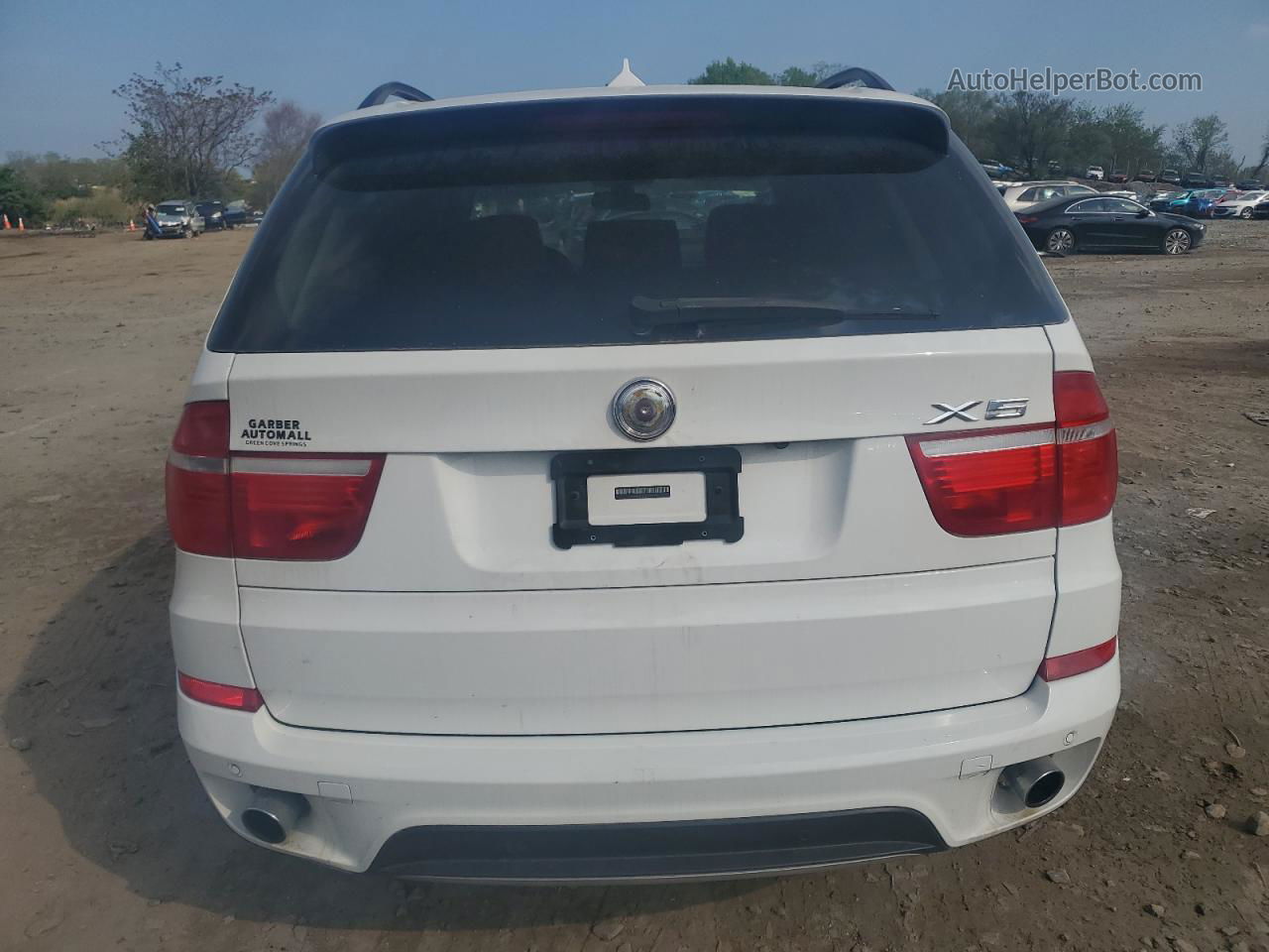 2011 Bmw X5 Xdrive35d White vin: 5UXZW0C50BL659919