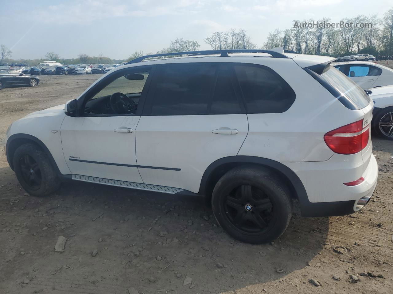 2011 Bmw X5 Xdrive35d White vin: 5UXZW0C50BL659919