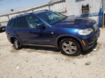 2012 Bmw X5 Xdrive35d Синий vin: 5UXZW0C50CL665916