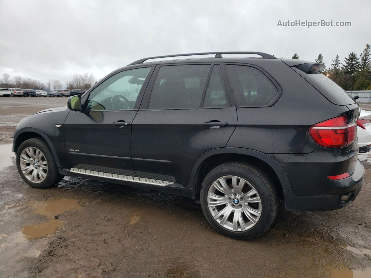 2011 Bmw X5 Xdrive35d Black vin: 5UXZW0C51BL368832