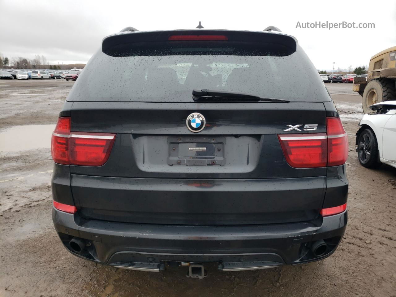 2011 Bmw X5 Xdrive35d Black vin: 5UXZW0C51BL368832