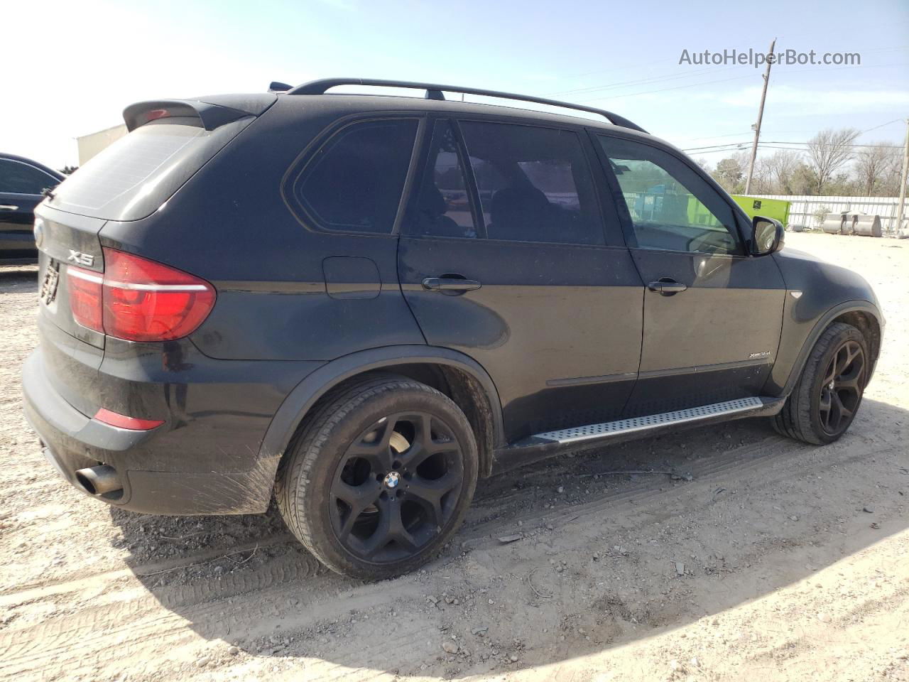 2011 Bmw X5 Xdrive35d Black vin: 5UXZW0C51BL655815