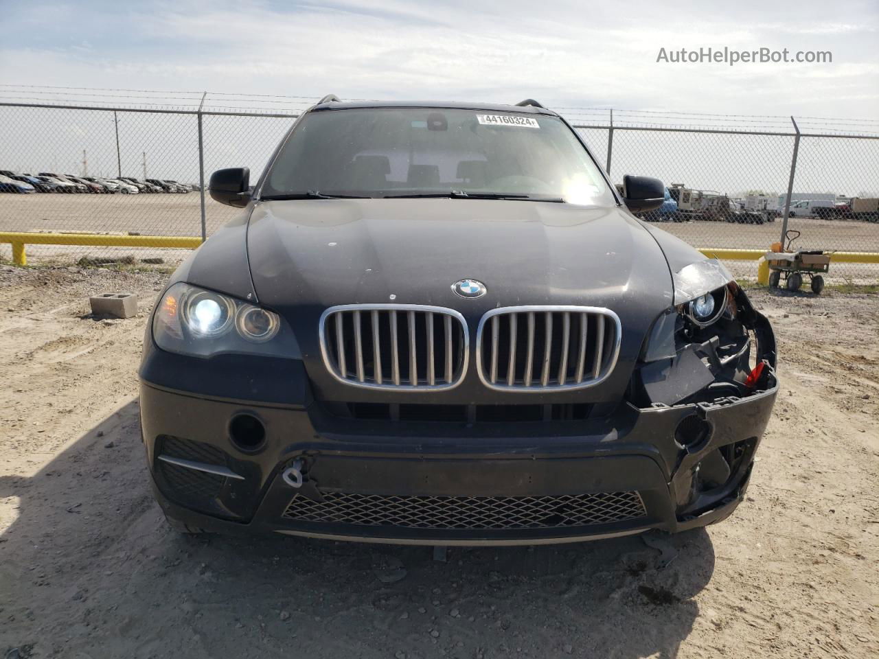 2011 Bmw X5 Xdrive35d Black vin: 5UXZW0C51BL655815