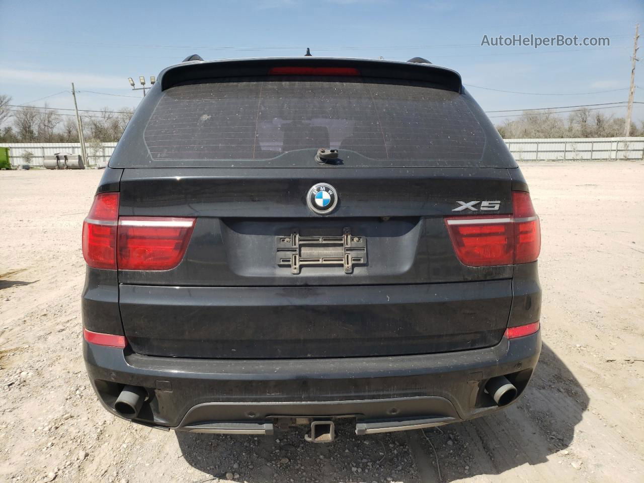 2011 Bmw X5 Xdrive35d Black vin: 5UXZW0C51BL655815