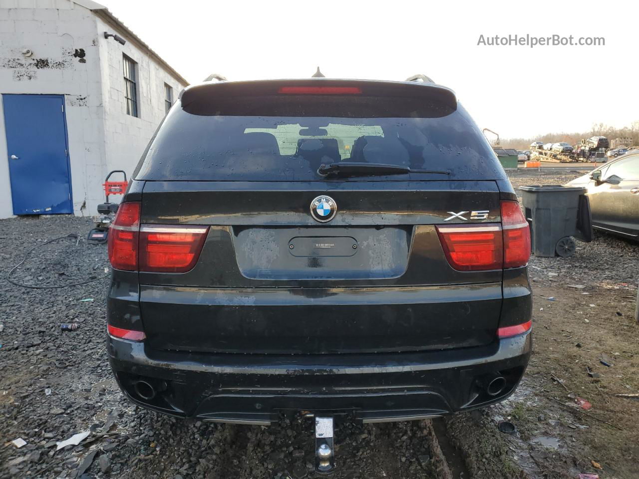 2011 Bmw X5 Xdrive35d Черный vin: 5UXZW0C51BL660495