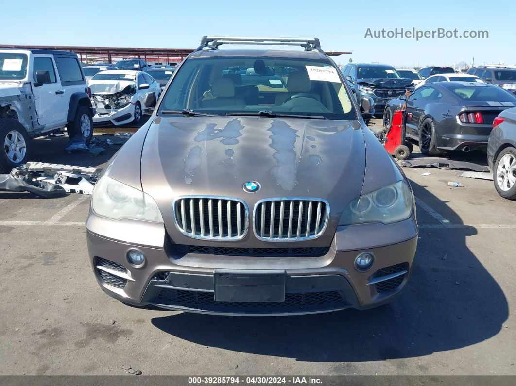 2011 Bmw X5 Xdrive35d Brown vin: 5UXZW0C51BL662361