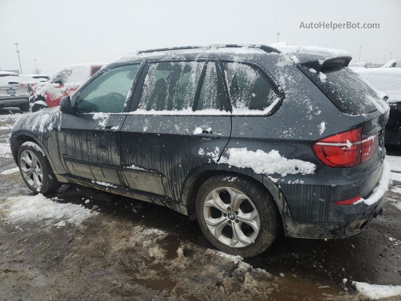 2012 Bmw X5 Xdrive35d Gray vin: 5UXZW0C51C0B90152