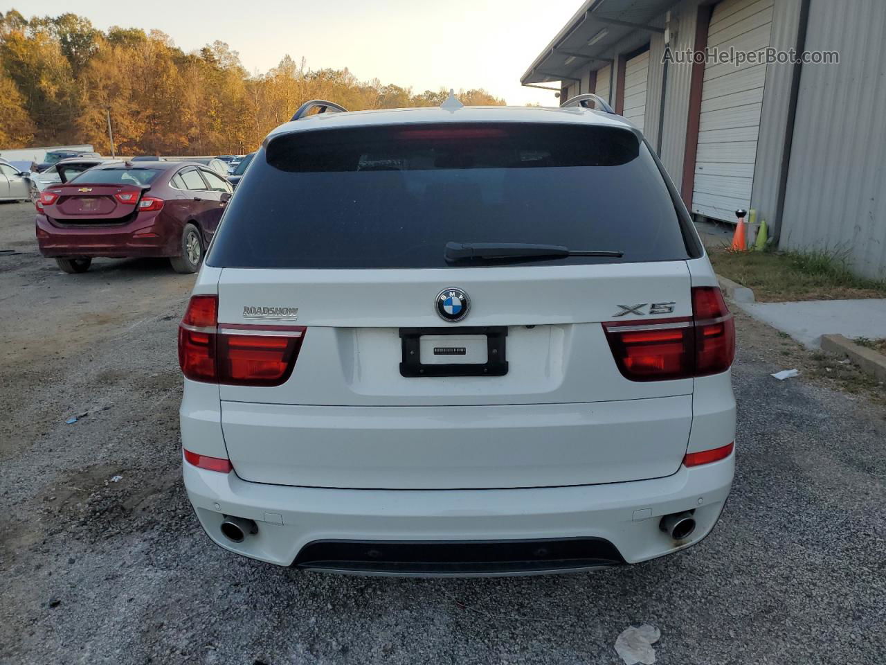 2011 Bmw X5 Xdrive35d White vin: 5UXZW0C52BL368712