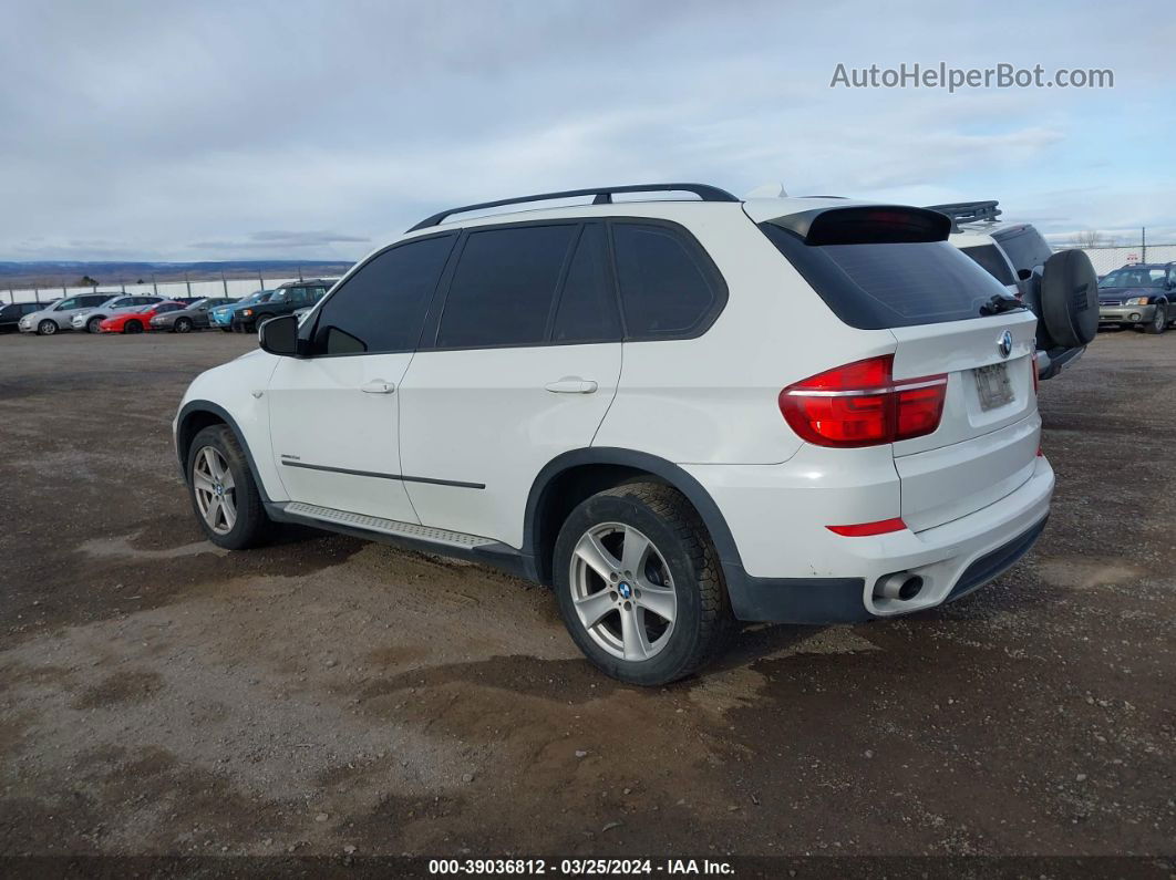 2011 Bmw X5 Xdrive35d White vin: 5UXZW0C52BL655080