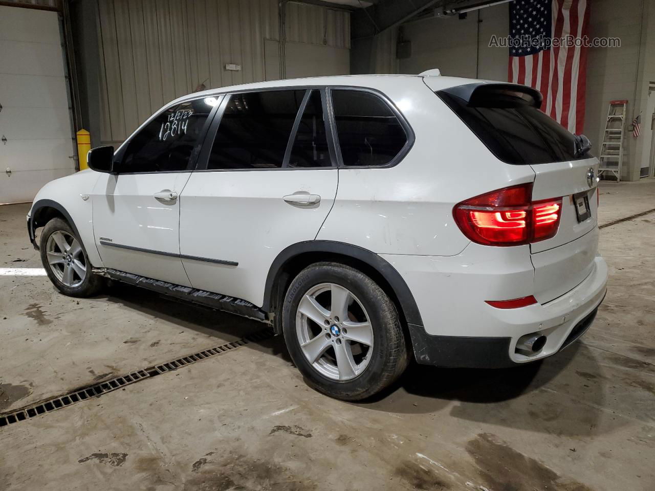 2011 Bmw X5 Xdrive35d White vin: 5UXZW0C52BL657024