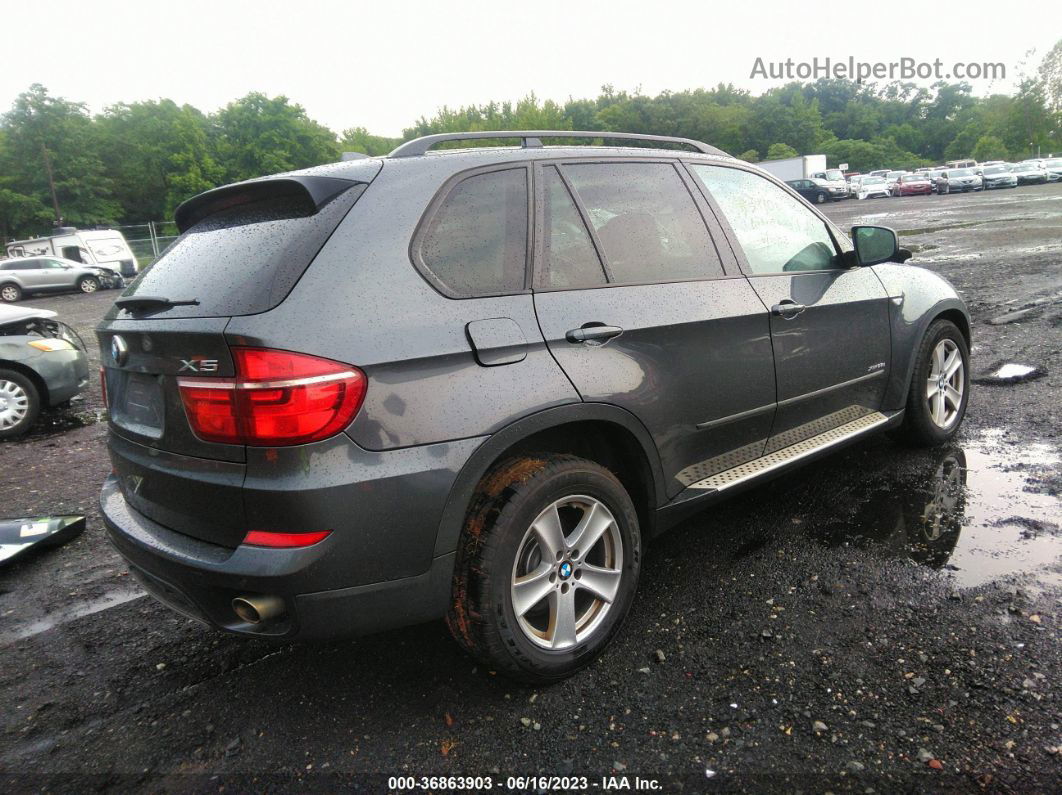 2011 Bmw X5 35d Gray vin: 5UXZW0C52BL660408