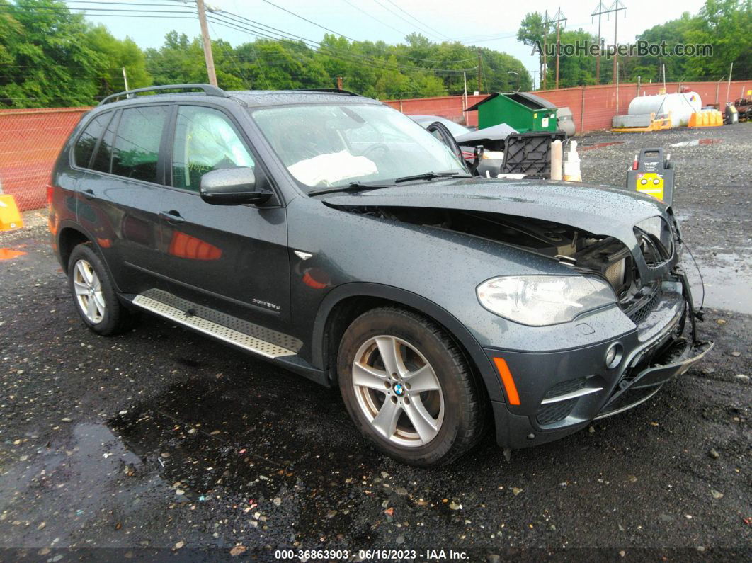 2011 Bmw X5 35d Gray vin: 5UXZW0C52BL660408