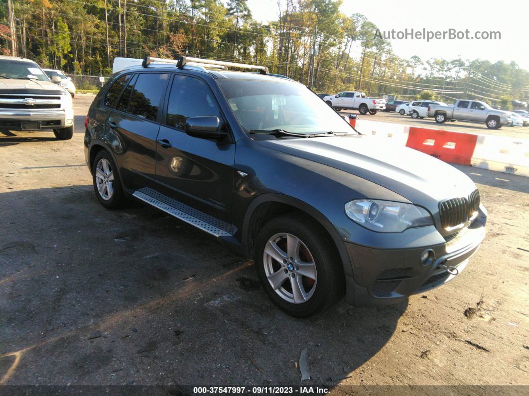 2011 Bmw X5 35d Gray vin: 5UXZW0C52BL660912