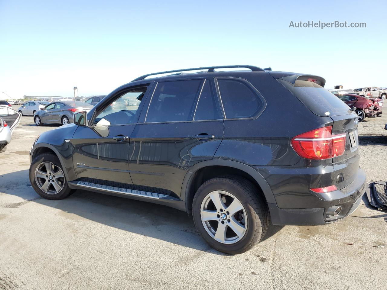 2011 Bmw X5 Xdrive35d Black vin: 5UXZW0C52BL661929