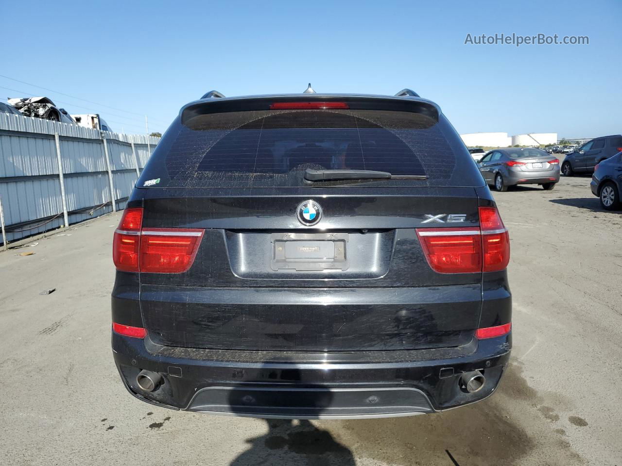 2011 Bmw X5 Xdrive35d Black vin: 5UXZW0C52BL661929