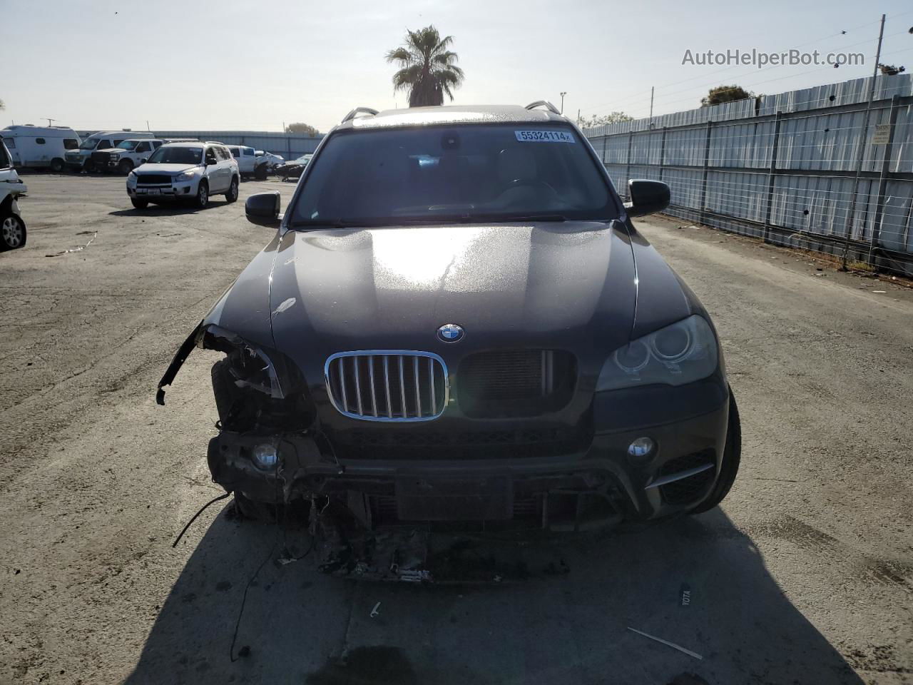 2011 Bmw X5 Xdrive35d Black vin: 5UXZW0C52BL661929