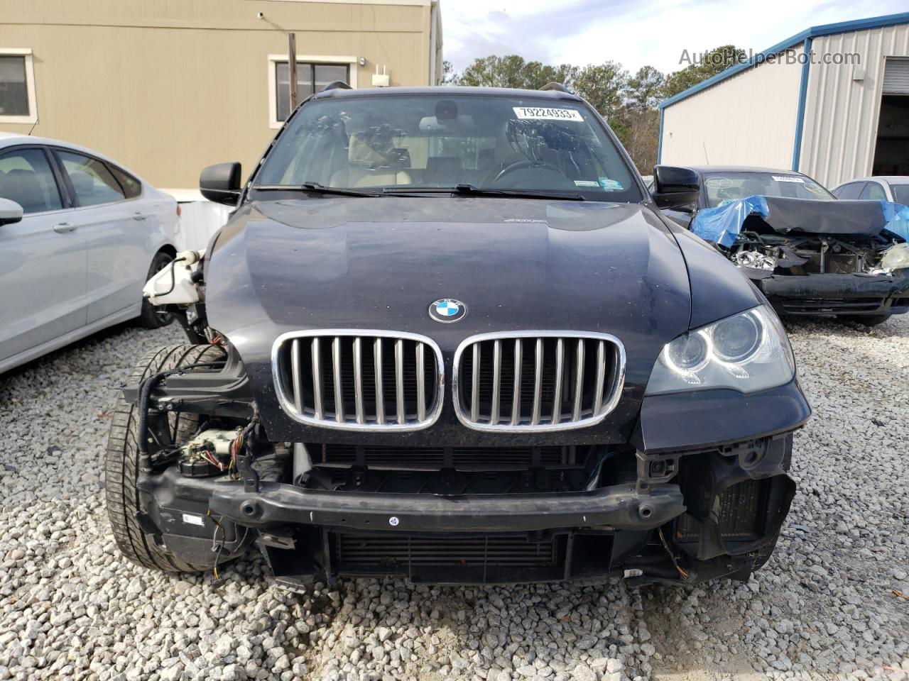 2012 Bmw X5 Xdrive35d Black vin: 5UXZW0C52C0B89057