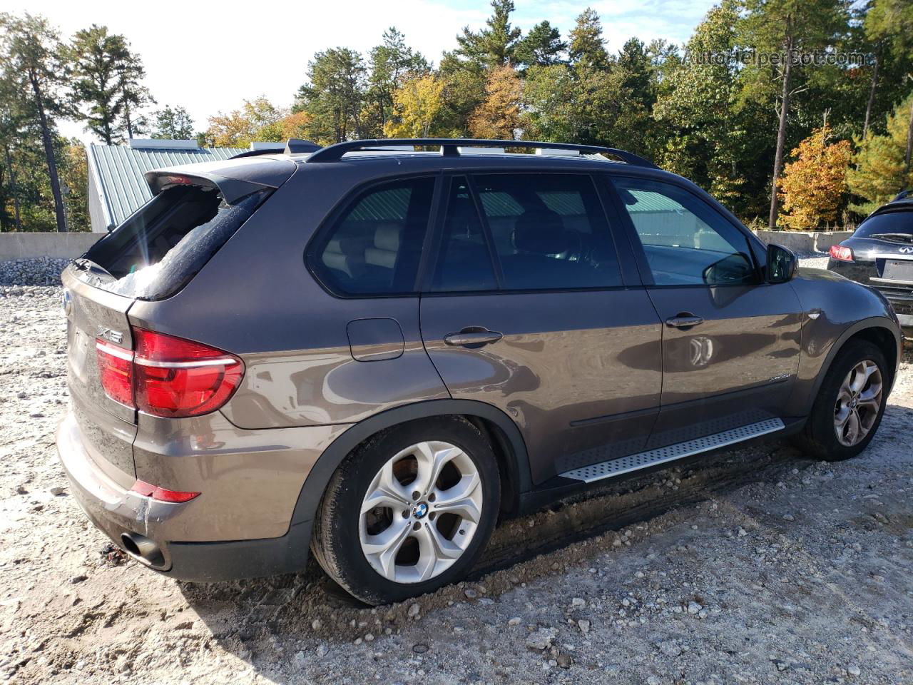 2012 Bmw X5 Xdrive35d Brown vin: 5UXZW0C52CL668395