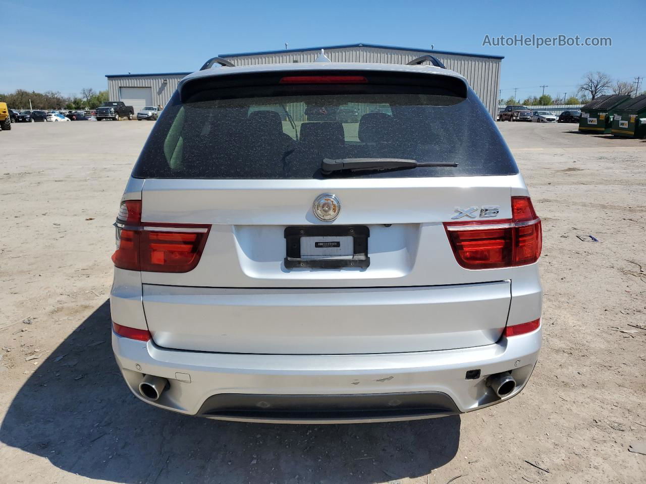 2012 Bmw X5 Xdrive35d Silver vin: 5UXZW0C52CL673810