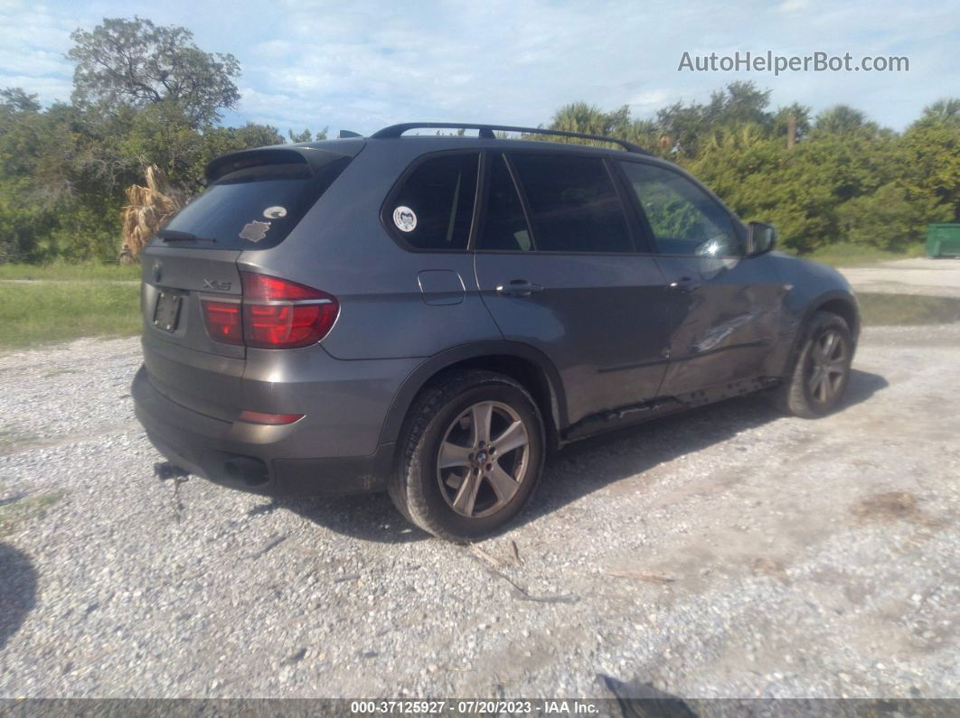 2011 Bmw X5 35d Gray vin: 5UXZW0C53BL370792