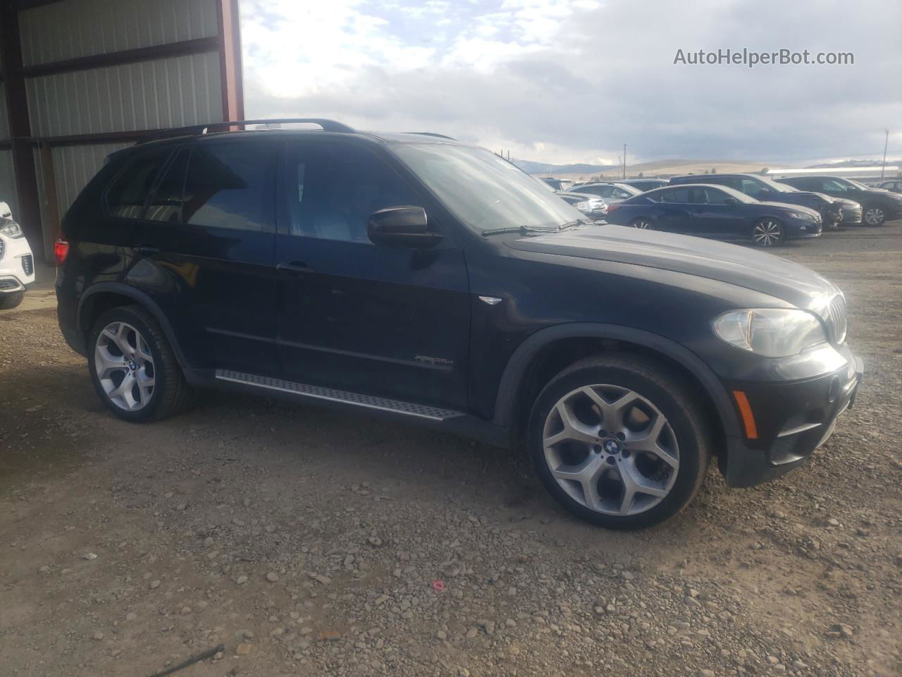 2011 Bmw X5 Xdrive35d Black vin: 5UXZW0C53BL655072