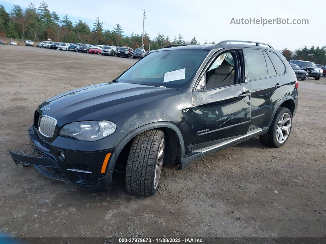 2012 Bmw X5 Xdrive35d Black vin: 5UXZW0C53C0B89066