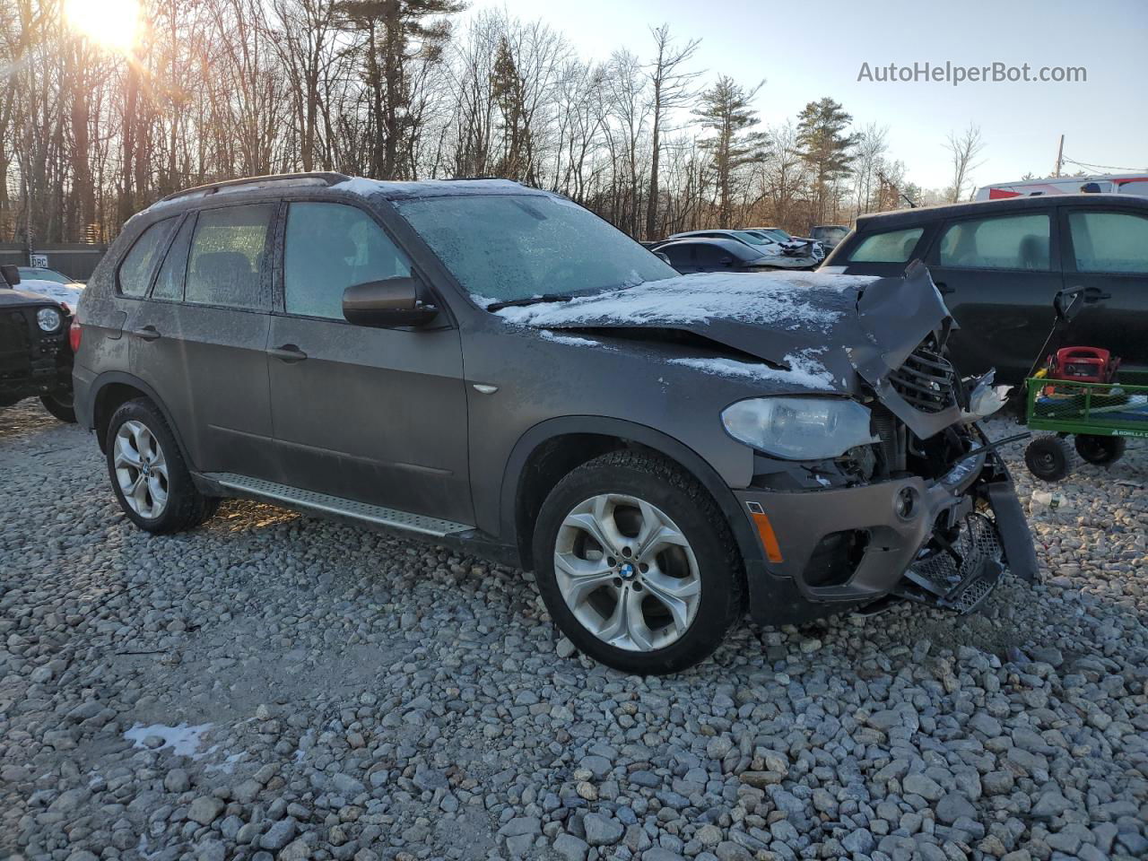 2012 Bmw X5 Xdrive35d Brown vin: 5UXZW0C53CL666350