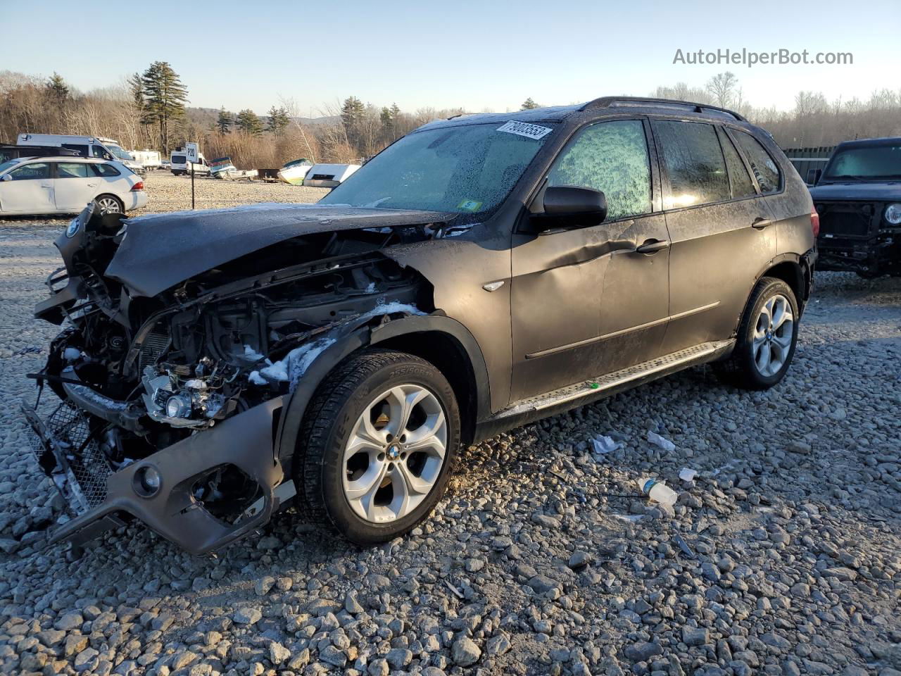 2012 Bmw X5 Xdrive35d Коричневый vin: 5UXZW0C53CL666350