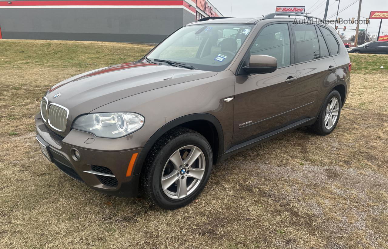 2012 Bmw X5 Xdrive35d Brown vin: 5UXZW0C53CL671726