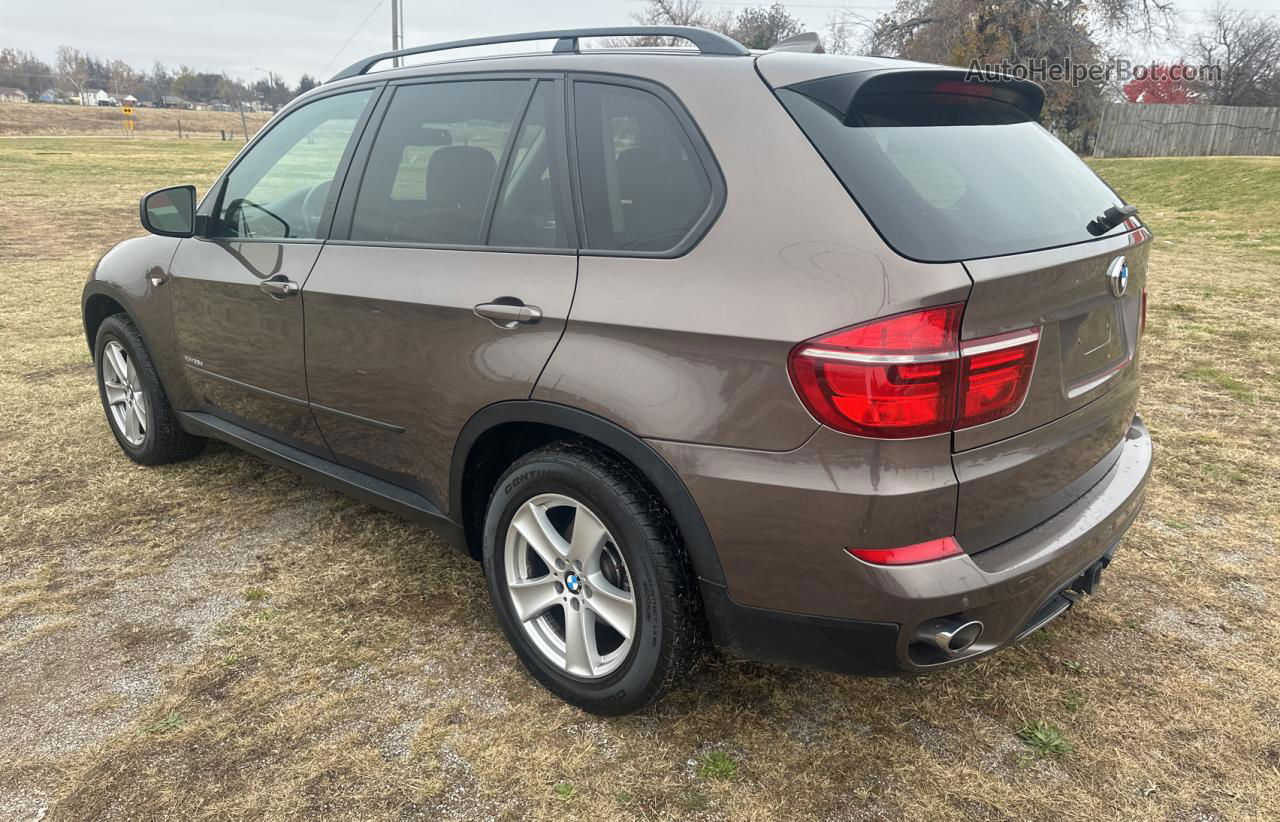 2012 Bmw X5 Xdrive35d Brown vin: 5UXZW0C53CL671726