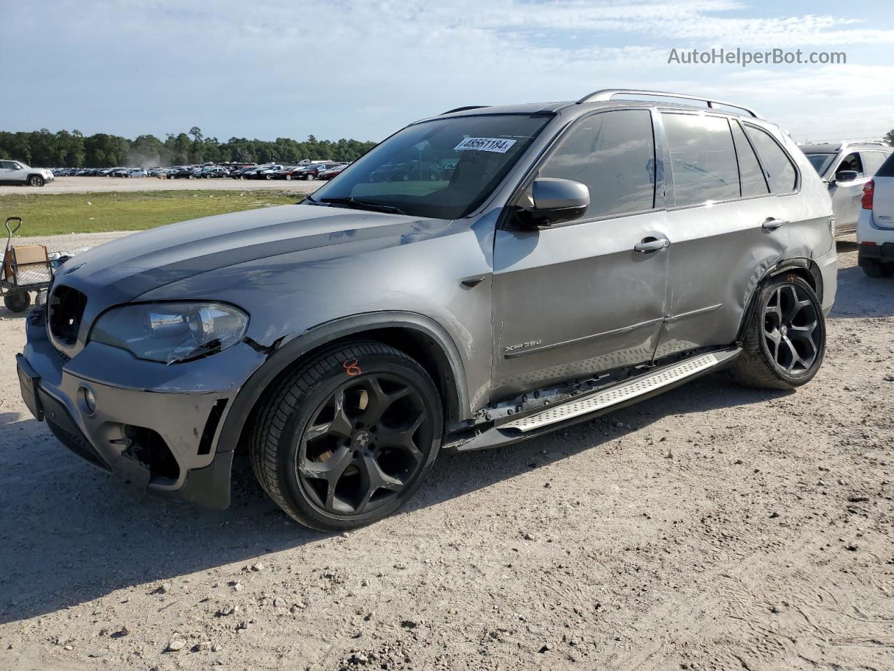 2012 Bmw X5 Xdrive35d Gray vin: 5UXZW0C53CL671760