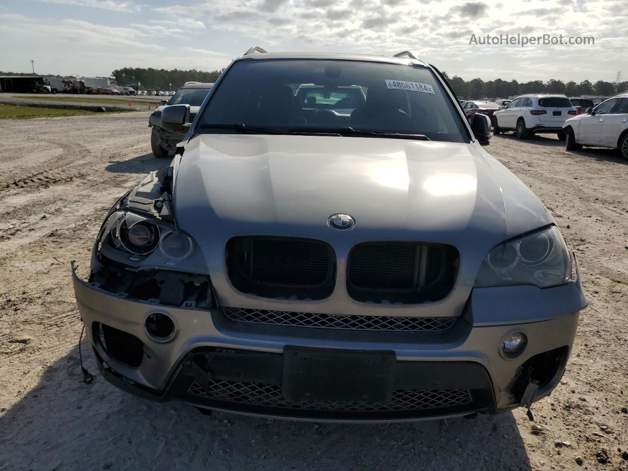 2012 Bmw X5 Xdrive35d Gray vin: 5UXZW0C53CL671760