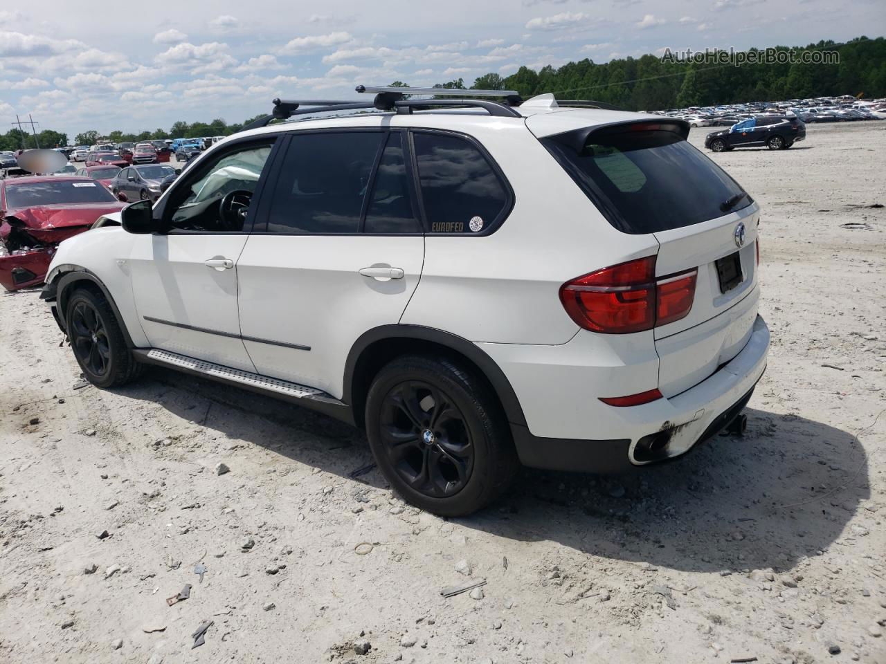 2012 Bmw X5 Xdrive35d White vin: 5UXZW0C53CL674111