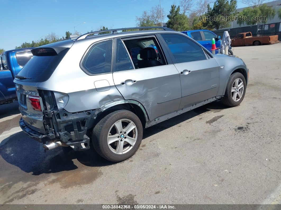 2011 Bmw X5 Xdrive35d Gray vin: 5UXZW0C54BL368503