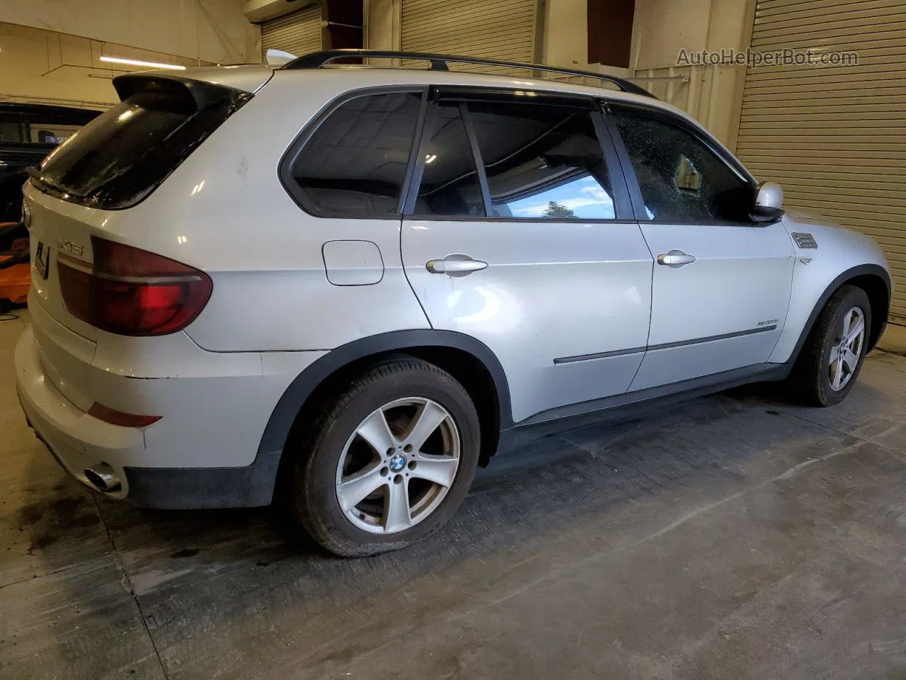 2011 Bmw X5 Xdrive35d Silver vin: 5UXZW0C54BL371210