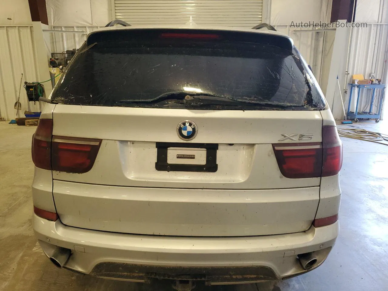 2011 Bmw X5 Xdrive35d Silver vin: 5UXZW0C54BL371210