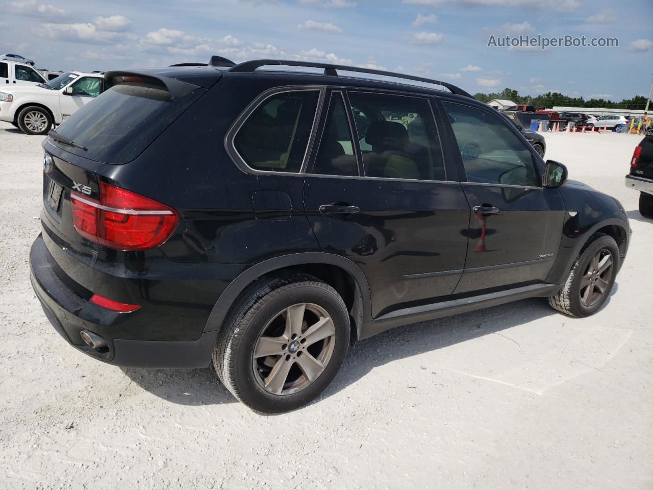 2011 Bmw X5 Xdrive35d Black vin: 5UXZW0C54BL655694