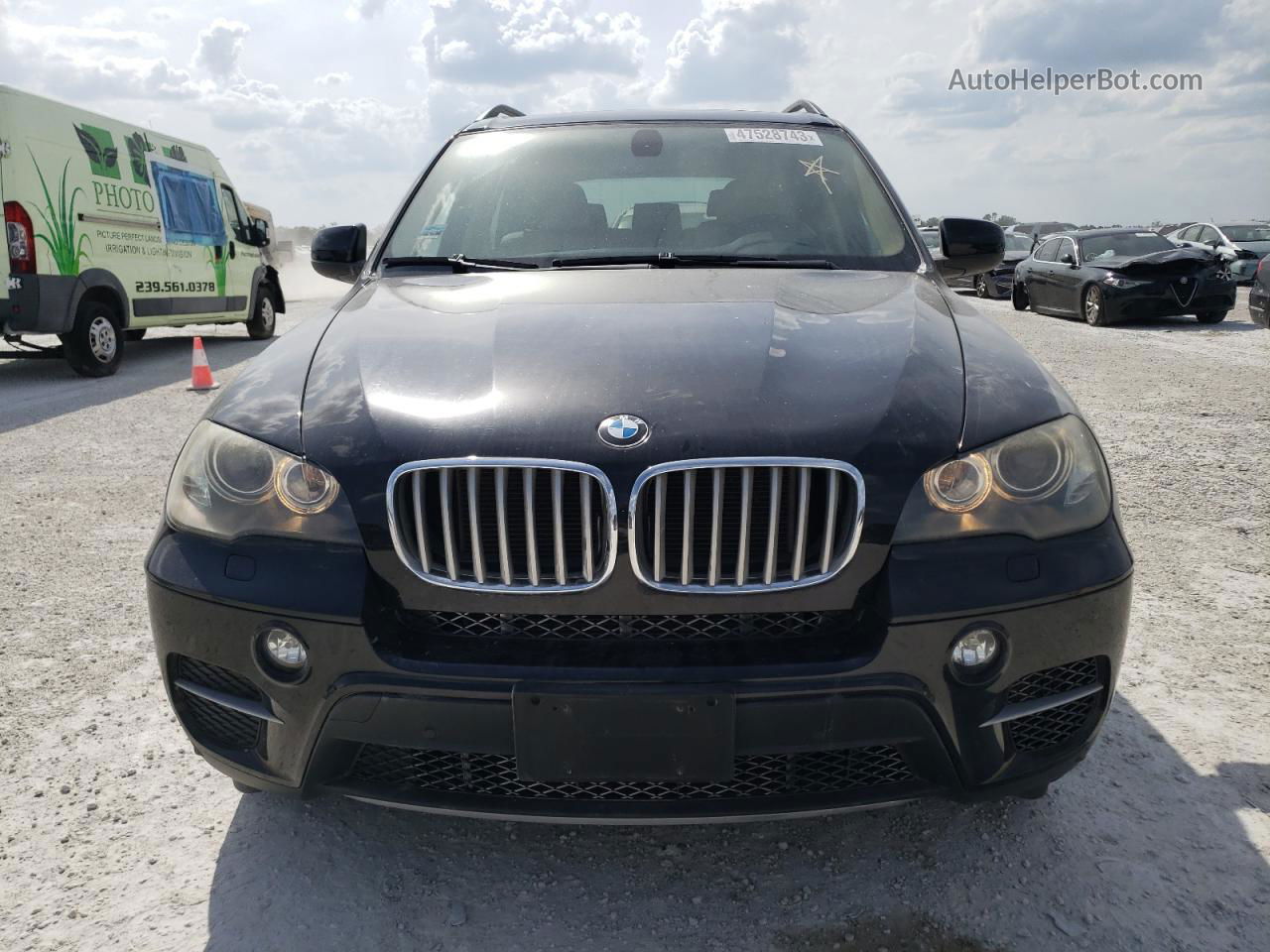 2011 Bmw X5 Xdrive35d Black vin: 5UXZW0C54BL655694