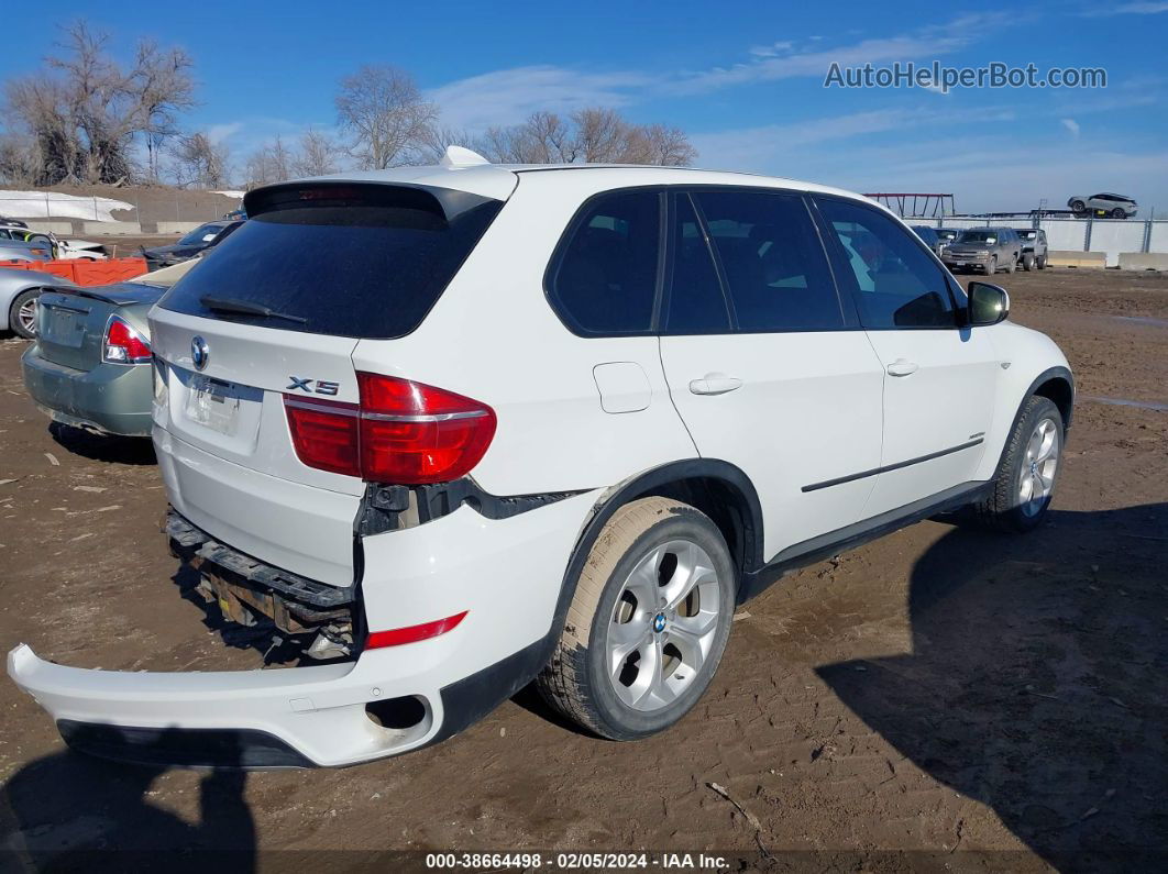 2011 Bmw X5 Xdrive35d White vin: 5UXZW0C54BL657865