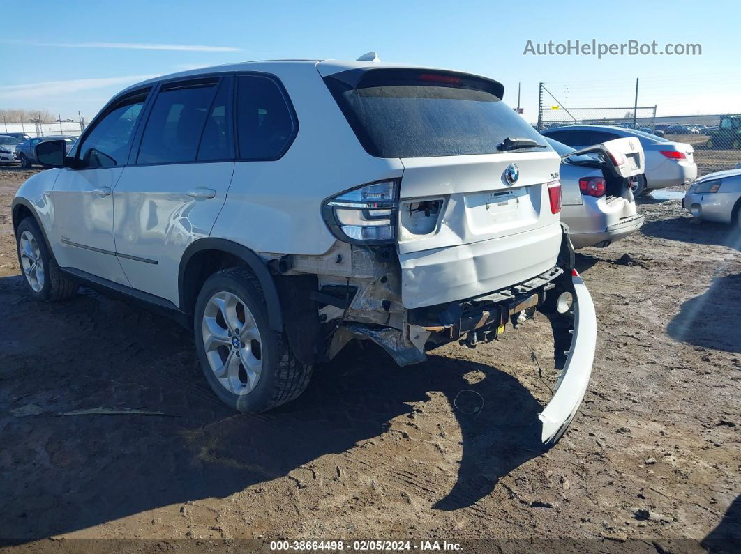 2011 Bmw X5 Xdrive35d White vin: 5UXZW0C54BL657865