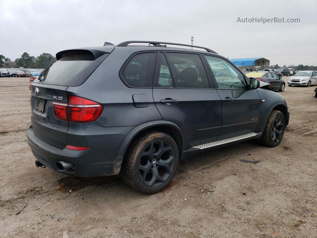 2011 Bmw X5 Xdrive35d Gray vin: 5UXZW0C54BL661771