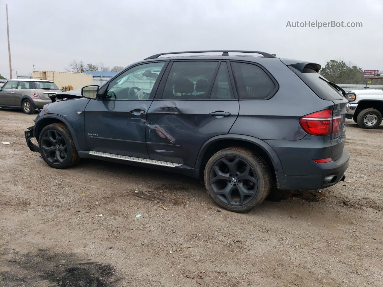 2011 Bmw X5 Xdrive35d Gray vin: 5UXZW0C54BL661771