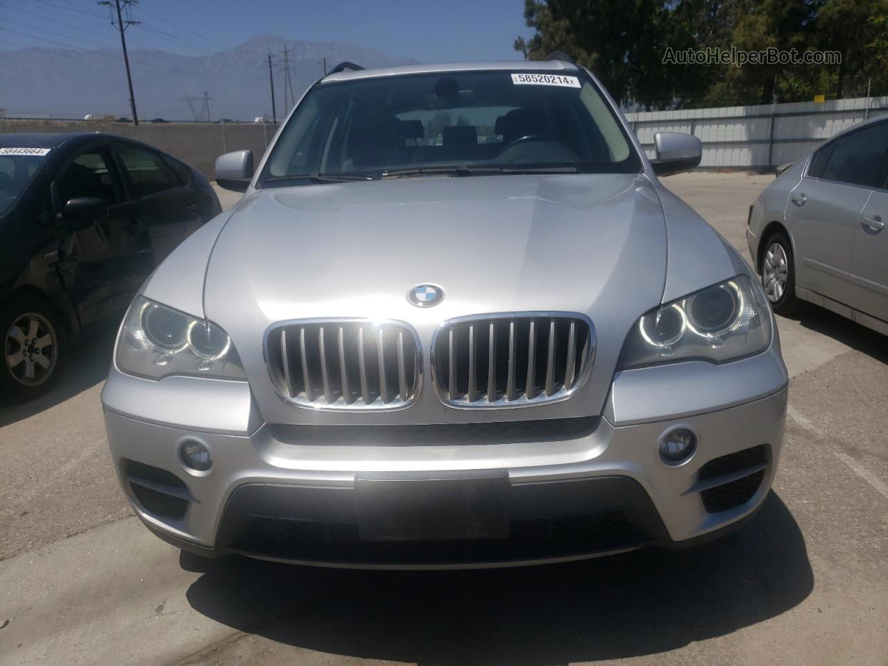 2011 Bmw X5 Xdrive35d Silver vin: 5UXZW0C54BL663178