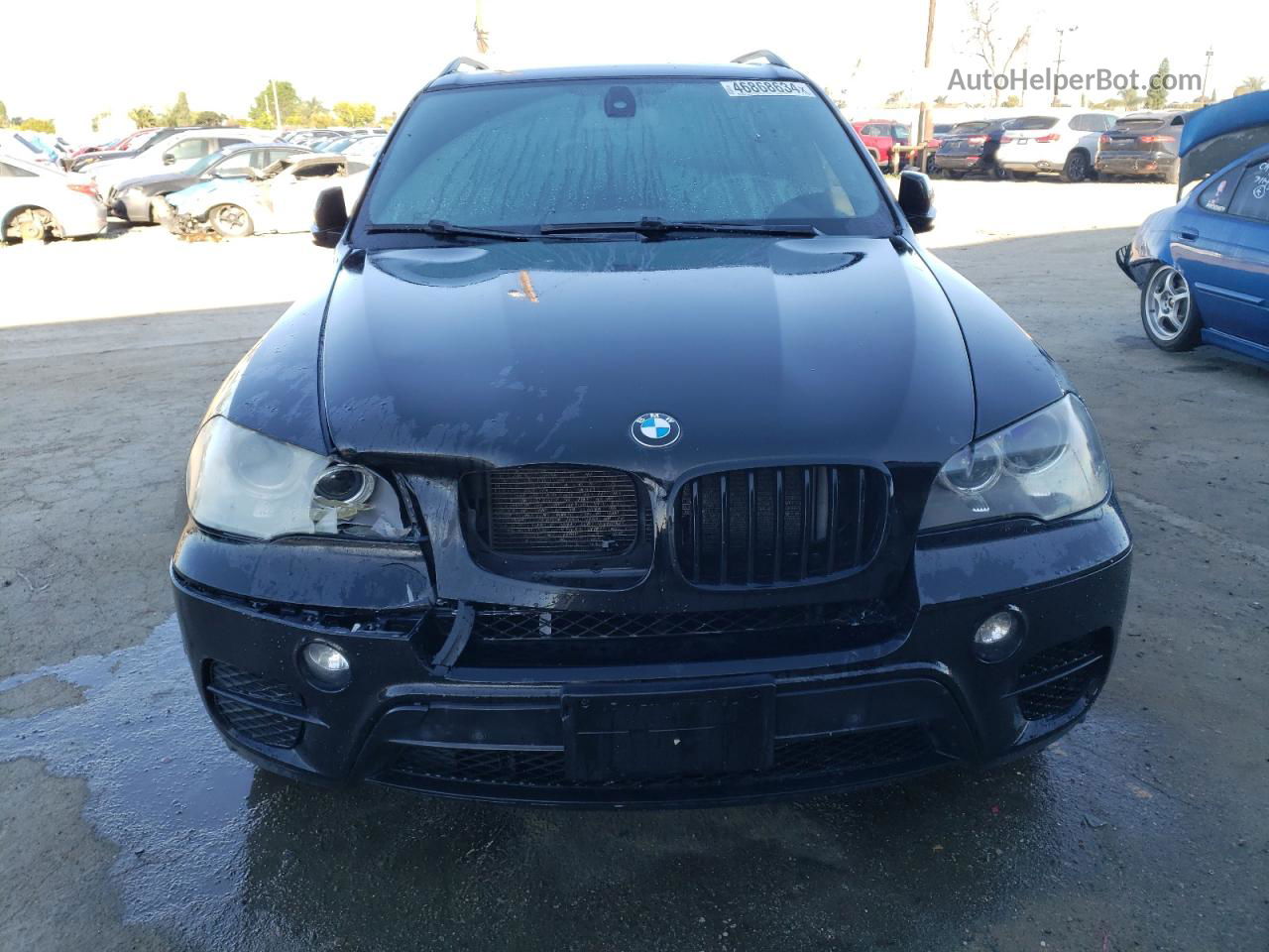 2012 Bmw X5 Xdrive35d Black vin: 5UXZW0C54C0B88461