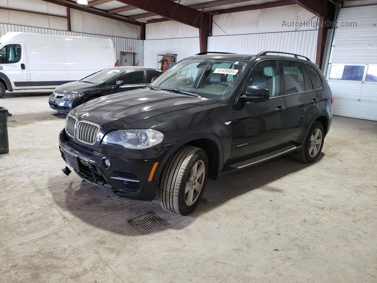 2012 Bmw X5 Xdrive35d Черный vin: 5UXZW0C54CL664963