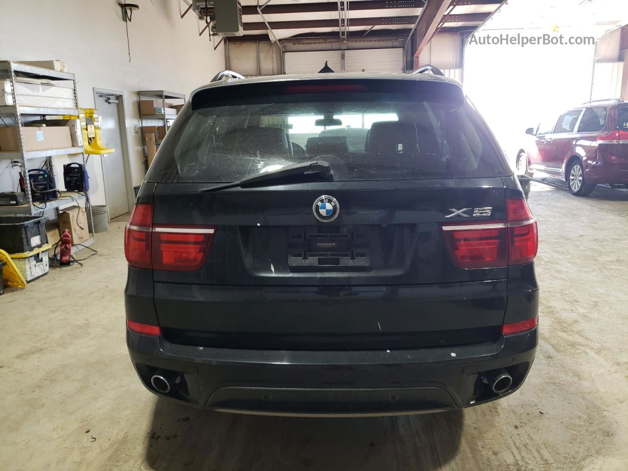 2012 Bmw X5 Xdrive35d Черный vin: 5UXZW0C54CL664963